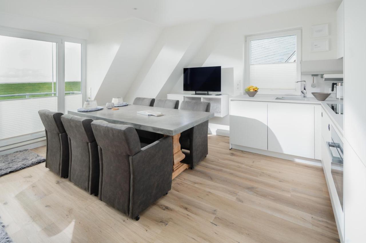 Haus Ebbe & Flut - Mit Blick Auf Das Wattenmeer Juist Exterior foto