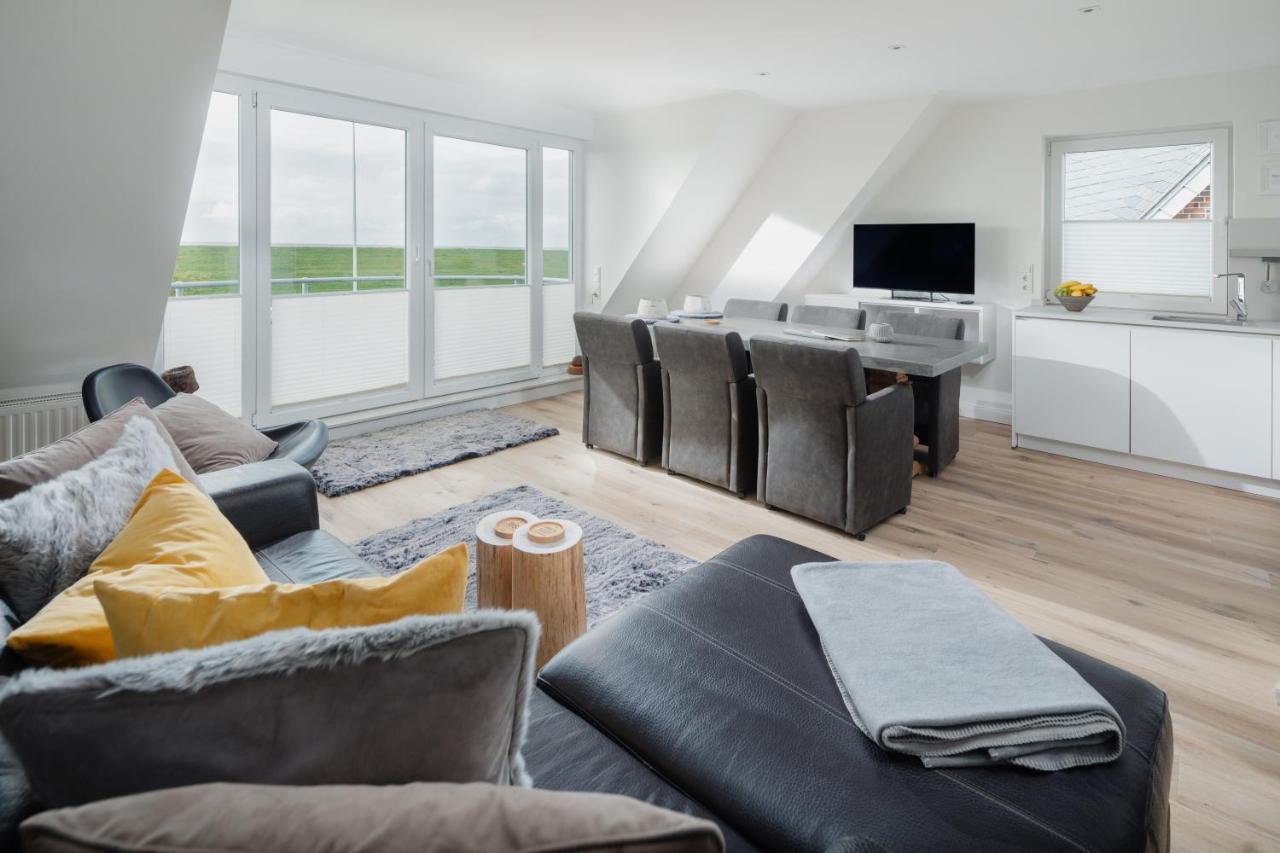Haus Ebbe & Flut - Mit Blick Auf Das Wattenmeer Juist Exterior foto